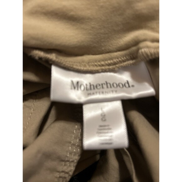 Motherhood Maternity Women’s Taupe Shorts Size Large Secret Fit Body /Pockets - Picture 2 of 7